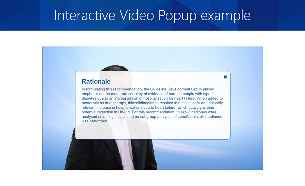Interactive Video Popup Example